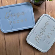 5 Compartments Personalized Silicone Lunch Box, Custom Lunch Box, Custom Bento Box, Kid Custom Lunch Box, Custom Food Storage Christmas Gift - Multicolor - View 5