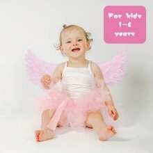 Fairy Angel Style With Crown + Wand  Perfect For Halloween Costume, Stage Show  Cosplay Party - Baby Pink - View 6