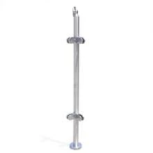 Glass Railing Post, Stainless Steel Glass Balustrade Railing Post Glass Deck - Silver - View 3