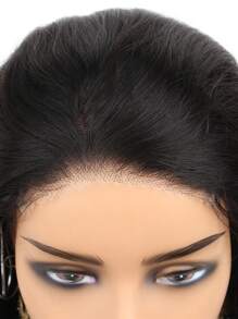 无胶假发 人发 预拔 预剪 可戴 5x5 波浪前蕾丝假发 人发 可戴 波浪前蕾丝假发 150% 密度 女士前部假发