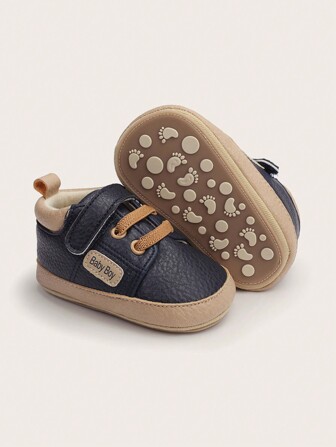 Zapatillas deportivas de suela blanda para bebés, zapatillas de moda casual antideslizantes para primeros pasos de bebé, de 0 a 1 año, primavera/otoño, unisex