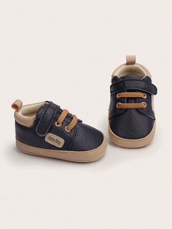 Zapatillas deportivas de suela blanda para bebés, zapatillas de moda casual antideslizantes para primeros pasos de bebé, de 0 a 1 año, primavera/otoño, unisex