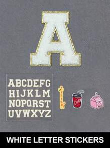6 hojas de Pegatinas de taza Autoadhesivas Etiquetas DIY para Tarjetas de Felicitación, Letras Pegatinas para Decoración, Scrapbook, Buzón, Cocina, Birrete de Graduación, Logotipo, Hogar, Manualidades. Se pueden colocar en tazas de agua, tazas, coches, regalos de vacaciones, tarjetas de felicitación, fiestas de cumpleaños, combinación libre de oraciones