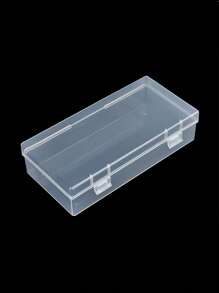 1 件矩形透明塑料珠宝包装盒，电子元件展示盒，珠宝零件分类收纳盒 - 無色 - 查看 7