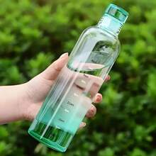 500ml/16.9oz 防漏 PPSU 塑料水瓶，带时间标记，轻巧透明补水壶，适合健身、户外运动和旅行 - 适用年龄段 14 岁以上 - 淺綠色 - 查看 10