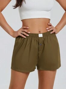 Calcetines magnéticos divertidos para niñas y niños pequeños con forma de mano, de punto, suaves y blancos, con cara sonriente - Verde militar - Ver 6