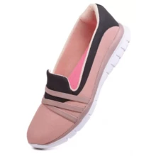 Women's Sneakers With Gel Insole Super Light And Comfortable Everyday Non-Slip Walking Running Gym - 淺粉色 - 查看 5