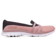 Women's Sneakers With Gel Insole Super Light And Comfortable Everyday Non-Slip Walking Running Gym - 淺粉色 - 查看 4
