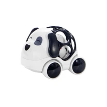 Rattle With Wheels Animal Children Baby Interactive Toy Dog Owl Pig Car - 小狗 - 查看 1
