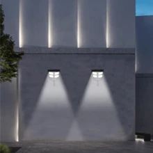 1 gói đèn đường năng lượng mặt trời ngoài trời từ chạng vạng đến bình minh, đèn đường góc rộng độ sáng cao, nguồn điện năng lượng mặt trời, đèn bãi đậu xe năng lượng mặt trời điều khiển từ xa, thích hợp cho bãi đậu xe, sân, sân vận động, quảng trường, đèn chiếu sáng sân vườn ngoài trời cho lối đi, sân, hiên - 1 đèn đường cảm biến năng lượng mặt trời - Xem 4