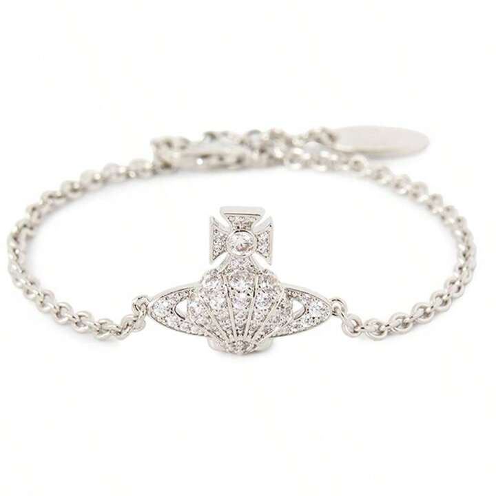 【Vivienne Westwood】NATALINA ブレスレット Vivienne Westwood Women's' Natalina Bracelet in Silver | LN-CC®
