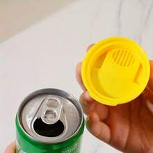 3 nắp lon nước ngọt nhiều màu sắc - Chống tràn, có thể tái sử dụng, chống rò rỉ, dễ vệ sinh dùng cho lon nước ngọt, bia, đồ uống tăng lực, đồ uống dã ngoại & cắm trại với thiết kế di động, - Nhiều màu - Xem 5