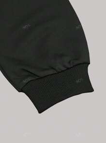 Conjunto deportivo informal de sudadera para mujer con estampado de Nueva York, EE.UU. para otoño e invierno
