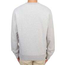 Maison Kitsuné Oars Regular Crew Sweatshirt Light Grey Melange