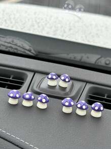 车内 8 件蘑菇装饰 - 均碼 - 查看 4