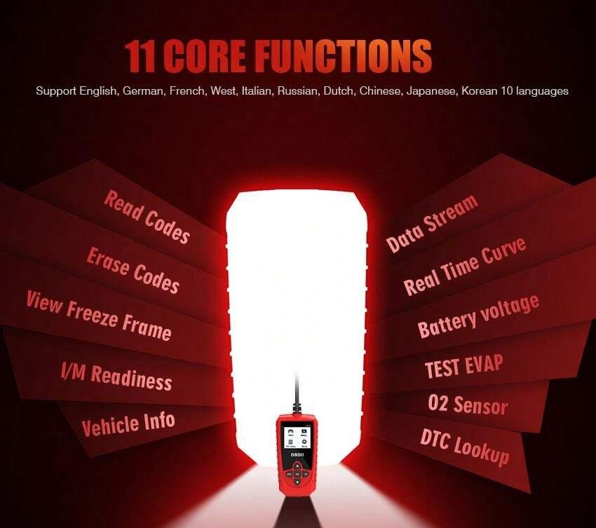 Diagnosi Auto Tutte Thinkcar THINKOBD 500 Scanner OBD2 Professionale Per Auto - Lettore Codici Diagnostico Con Schermo LCD 2.8'' Lettore Codici Auto Thinkcar - Foto 11