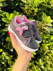 Pam Plim Girls' Casual Rubber Mermaid Sneakers Shoes - Xem 4