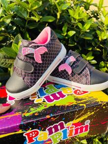 Pam Plim Girls' Casual Rubber Mermaid Sneakers Shoes - Xem 2