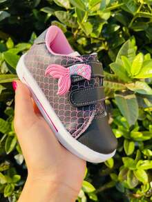 Pam Plim Girls' Casual Rubber Mermaid Sneakers Shoes - Xem 3