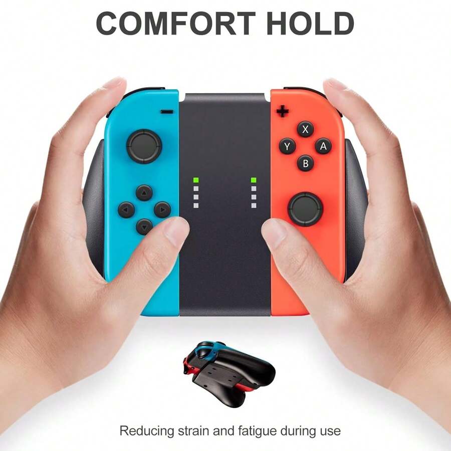 GAMINJA GAMINJA Compatible With Switch Joycons Comfortable Grip Handle