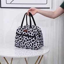 GODWOODS Insulated Black Daisy Lunch Bag For Women Men, Lunch Containers Reusable High Capacity Lunch Tote Bags For For Work Picnic School Bag Lunch Tote Bag Cooler Box Storage Bag Women Cute Lunch Pack Tiffin Bag Small Cartoon For Ladies Kids Women Boy GirlWomanLunch Box BagSchool Supplies Stuff Accessories Bag For School School Accessories School Stuff
