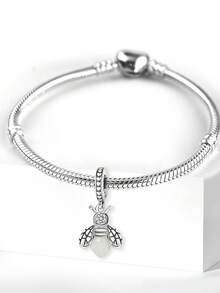 1 件时尚勤劳蜜蜂吊坠珠女式手链手镯 DIY 珠宝制作和日常服装搭配珠宝装饰女孩 - 勤勞小蜜蜂 - 查看 4