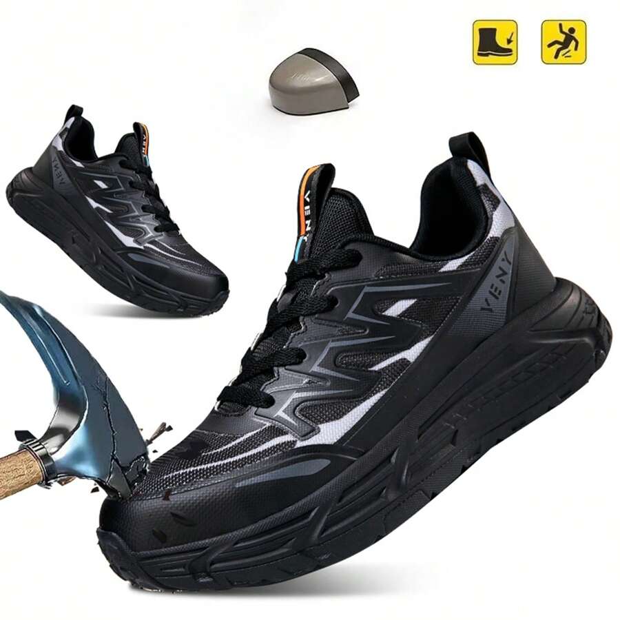 Chaussures De Sécurité Femmes HULKAY - Anti-Choc, Antidérapantes, Respirantes - Taille 34-39