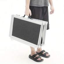 5FT/ 152cm Folding Aluminium Wheelchair Ramp Portable Mobility Scooter Home/ Car Threshold - 152*72*5cm - View 11