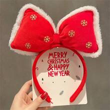 1pc 2025 Christmas Headband New Bowknot Headwear, Party Hair Accessory,Christmas - Multicolor - View 25