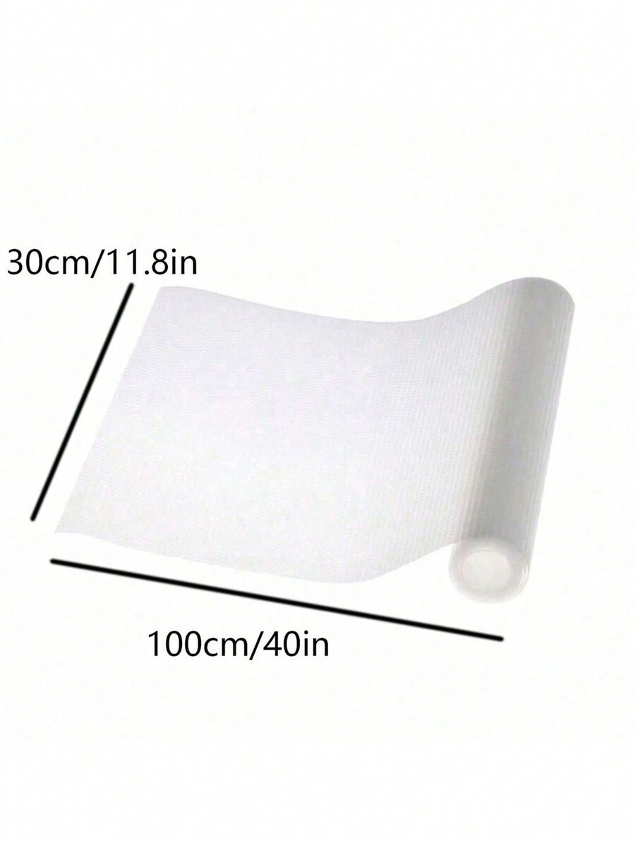 1 Roll Chrysanthemum Leaf Shelf Liner For Kitchen NonStick