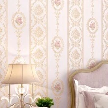 自粘式3D墙纸豪华家居可移除美式风格卧室客厅电视背景墙装饰家具翻新贴纸 - 彩色 - 查看 5