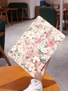 1 Stück minimalistisches Sakura Muster Tablet Schutzhülle, kompatibel mit IPad 10.2", IPad Pro 11" 2021/2020/10. Gen, IPad Mini 4/5/6, Samsung Galaxy Tab A8 10.5" 2022, Matepad 10.4"/Tab, mit Stifthalter, Stoßfest, Tablet Ständer, Automatischer Sleep/Wake Funktion - Verschiedenfarbig - Übersicht 1