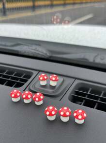 车内 8 件蘑菇装饰 - 均碼 - 查看 6