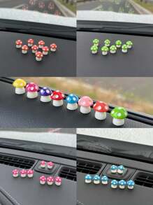 车内 8 件蘑菇装饰 - 均碼 - 查看 12