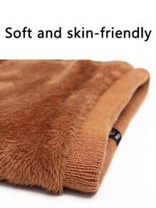 2 Stück/1 Stück Geschenk für Outdoor-Reisen, Fahrradschal, warmer Strickschal für Herbst und Winter, Fleecestrickschal, Geschenk für Urlaub und Geburtstag