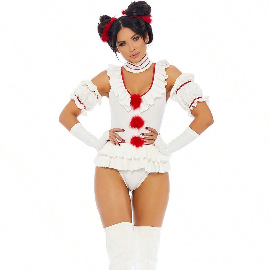 Let's Play A Game Movie Clown Character Costume