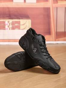 Women's Non-Slip Walking Shoes Outdoor Fashion Casual Ankle Boots - 黑色 - 查看 2