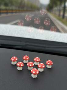 车内 8 件蘑菇装饰 - 均碼 - 查看 11