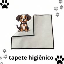 Kit With 10 Washable Hygienic Mats For Pets - Size G (80cmx60cm) - trắng - Xem 2