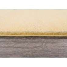 30"X50" Nylon Washable Bathroom Rug Yellow : Non-Skid, Tufted Floor Mat, Machine Made - Yellow - View 4