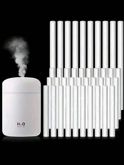 5 piezas/10 piezas/20 piezas Bastoncillos de fibra absorbente para núcleo de humidificador, bastoncillos difusores de esencia de aceite esencial