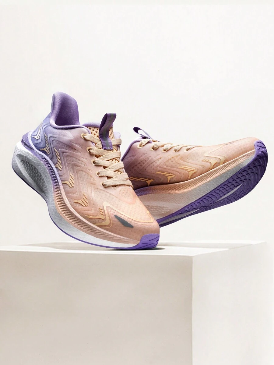 Women's Running Sneakers Non-Slip FlyLife Breathable Athletic Comfortable Walking Workout Gym Cross Trainer Experience Tennis Travel Sports Shoes - 粉色 - 查看 1