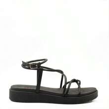 Thamires Strappy Sandal - màu đen - Xem 1