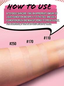 Misslyn 持久防水粉底液，均匀肤色，防水防晕染，质地柔滑，高遮瑕，滋养肌肤，Y2K风格妆容，适合派对、海滩、旅行、度假、露营、户外活动，玫瑰色调，时尚少女新年妆容，角色扮演、节日妆容、校园风、春节、情人节礼物的理想之选，纯素，零残忍，冬季必备，生日、圣诞节礼物，派对必备，最佳色号 - 170 - 查看 7