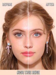 Misslyn 持久防水粉底液，均匀肤色，防水防晕染，质地柔滑，高遮瑕，滋养肌肤，Y2K风格妆容，适合派对、海滩、旅行、度假、露营、户外活动，玫瑰色调，时尚少女新年妆容，角色扮演、节日妆容、校园风、春节、情人节礼物的理想之选，纯素，零残忍，冬季必备，生日、圣诞节礼物，派对必备，最佳色号 - 170 - 查看 5