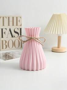 1pc Plastic Flower Vase, Unbreakable Vases Creative Home Decoration For Wedding Party Festival, Decorations, Gifts, Home Decor, Halloween Decor, Decorations, Kitchen Decor Birthday Graduation Back To School Room Decor School Supplies Glass Vase