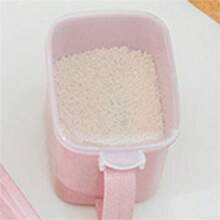 1 套 3 格香料罐，带盖子、勺子和托盘，防漏可重复使用的盐、糖和胡椒调味容器，厨房整理和储存，厨具