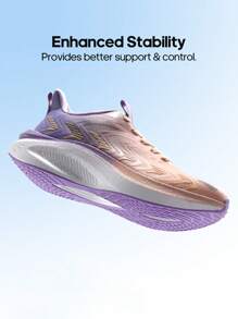 Women's Running Sneakers Non-Slip FlyLife Breathable Athletic Comfortable Walking Workout Gym Cross Trainer Experience Tennis Travel Sports Shoes - 粉色 - 查看 4