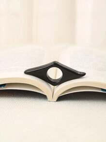 1 件透明亚克力拇指书签方便小创意书本扩展器，学校用品，返校