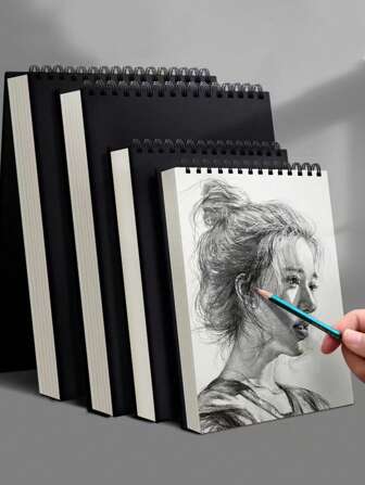 1pack 30pcs Premium Spiral Bound Sketch Pads, Suitable For Adult Beginners And Artists Back To School